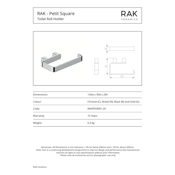 PETIT Square Paper Holder - Image 2