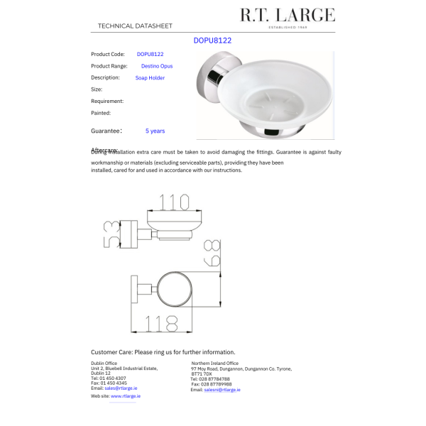 DESTINO OPUS Soap Dish - Image 2