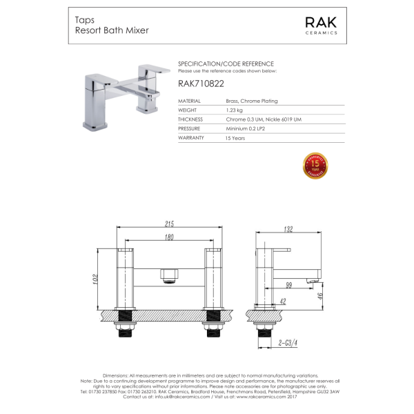 RESORT Bath Filler - Image 2