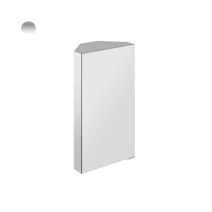 ERIS Corner Aluminium Cabinet with mirrored sides