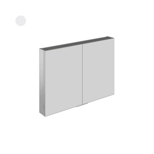 EXOS LED Aluminium Cabinet with mirrored sides
