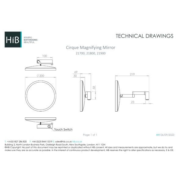 CIRQUE LED Magnifying Mirrors - Image 5