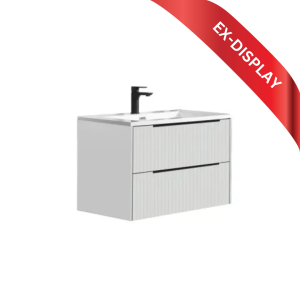 (EX-DISPLAY) AVARA 60cm White Wall Hung Unit