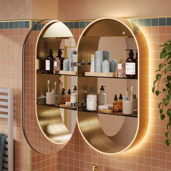 ROMANA LED Aluminium Cabinet - Pill - Image 2