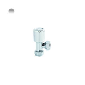 Chrome Radiator Valves Angled