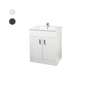 TROYA 550mm Basin & Floor Standing Unit