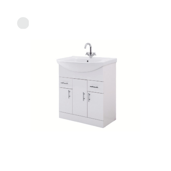 MODERNA 750mm Floor Unit & Washbasin