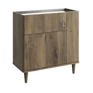 Sierra 80cm wide wall hung unit with Munro basin 
