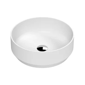 Round Vessel Matt White