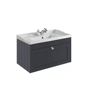 Kylemore 800mm wall hung single drawer unit