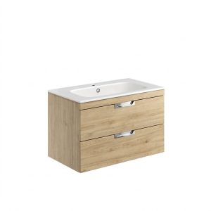 Aubrey 800 Wall Hung Cabinet & Basin -Scudo