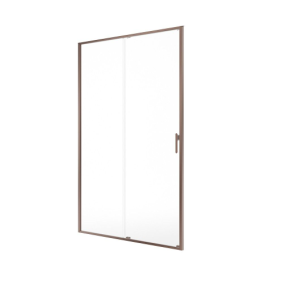 Living sliding door brushed bronze - sonas